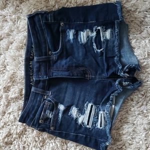 Women's American Eagle jean shorts, size 0